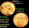 1962-p Lincoln Cent 1c Grades GEM++ RD