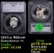 Proof 1971-s Silver Eisenhower Dollar $1 Graded pr69+ DCAM BY SEGS