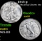 1945-p Walking Liberty Half Dollar 50c Grades Select Unc