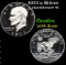 Proof 1973-s Silver Eisenhower Dollar $1 Grades GEM++ Proof Deep Cameo