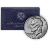1974 Blue Ikes Silver Dollar