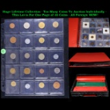 Huge Liifetime Collection - Too Many Coins To Auction Individually - This Lot is For One Page of 20