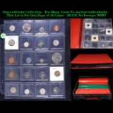 Huge Liifetime Collection - Too Many Coins To Auction Individually - This Lot is For One Page of 20