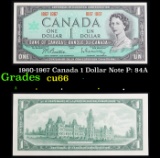 1960-1967 Canada 1 Dollar Note P: 84A Grades Gem+ CU