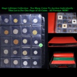 Huge Liifetime Collection - Too Many Coins To Auction Individually - This Lot is For One Page of 20