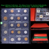 Huge Liifetime Collection - Too Many Coins To Auction Individually - This Lot is For One Page of 20