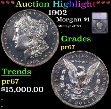 Proof ***Auction Highlight*** 1902 Morgan Dollar 1