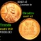 1947-d Lincoln Cent 1c Grades GEM++ Unc RD