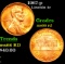 1967-p Lincoln Cent 1c Grades GEM+ Unc RD