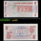 1972 Great Britain British Armed Forced 5 New Pence Special Voucher P# M47, Sixth Series Second Issu
