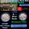 Buffalo Nickel Shotgun Roll in Old Bank Style 'Abbott Coin Counter Automat' Wrapper 1935 & s Mint En