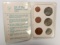 1971 Isle of Man Decimal Coin Set, 6 Coins in Packaging