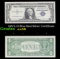 1957A $1 Blue Seal Silver Certificate Grades Choice AU/BU Slider