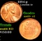 1954-p Lincoln Cent 1c Grades Gem+ Unc RD