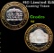 $10 Limited Edition .999 Silver Gaming Token, Golden Nugget LV