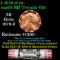 Shotgun Lincoln 1c roll, 1976-d 50 pcs Steel Strong Wrapper.
