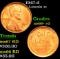 1947-d Lincoln Cent 1c Grades GEM++ RD