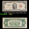 1953B $2 Red Seal United States Note Grades vf+