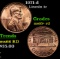 1971-d Lincoln Cent 1c Grades Gem+ Unc RD