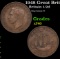 1948 Great Britain 1/2 Penny KM# 844 Grades xf