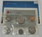 1987 Royal Canadian Uncirculated Mint Set, 6 Coins in Original Packaging
