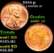 1944-p Lincoln Cent 1c Grades GEM++ RD