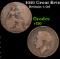1919 Great Britain 1/2 Penny KM# 809 Grades vf, very fine