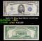 1934A $5 Blue Seal Silver Certificate Grades vf++