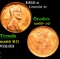 1955-s Lincoln Cent 1c Grades Gem+ Unc RD