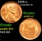 1939-s Lincoln Cent 1c Grades GEM+ Unc RD