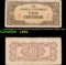 1942 Philippines Under Japanese Occupation 10 Centavos Note (JIM) P# 104B Grades vf+