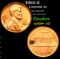 1962-d Lincoln Cent 1c Grades Choice+ Unc RD