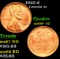 1942-d Lincoln Cent 1c Grades GEM++ RD