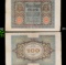 1920 Germany (Weimar) 100 Marks Banknote P# 69b Grades vf+