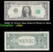 1969C $1 Green Seal Federal Reserve Note Grades vf++