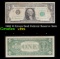 1963 $1 Green Seal Federal Reserve Note Grades vf+