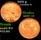 1955-p Lincoln Cent 1c Grades Gem+ Unc RD