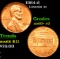1964-d Lincoln Cent 1c Grades Gem+ Unc RD