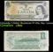 1969-1975 Canada 1 Dollar Banknote P# 85a, Sig. Lawson & Bouey Grades vf+
