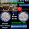 Buffalo Nickel Shotgun Roll in Old Bank Style 'Abbott Coin Counter & Automat' Wrapper 1927 & p Mint