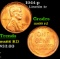 1944-p Lincoln Cent 1c Grades GEM+ Unc RD