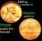 1962-p Lincoln Cent 1c Grades GEM+ Unc RD
