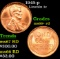 1945-p Lincoln Cent 1c Grades GEM++ RD