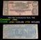 1864 $10 Confederate Note, T68 Grades vf++