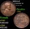 1924-d Lincoln Cent 1c Grades vf++