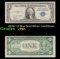 1935C $1 Blue Seal Silver Certificate Grades vf++