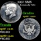 1967 SMS Kennedy Half Dollar 50c Grades sp66+ cam