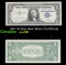 1957 $1 Blue Seal Silver Certificate Grades Choice AU/BU Slider