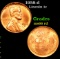 1958-d Lincoln Cent 1c Grades GEM+ Unc RD
