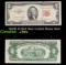 1953B $2 Red Seal United States Note Grades vf+